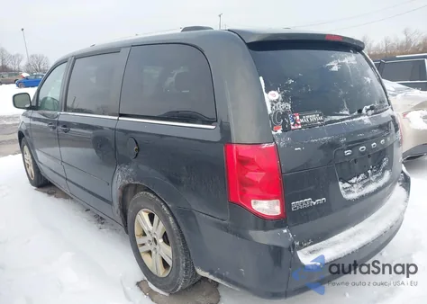 2011 Dodge Grand Caravan Crew из США, поврежденный, VIN 2D4RN5DG2BR629980